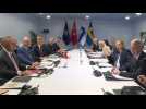 Finnish, Swedish leaders meet Erdogan in crunch NATO expansion talks
