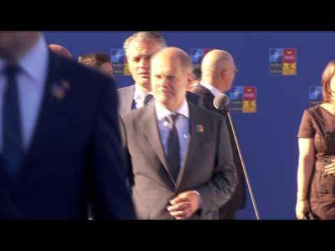 Member state leaders arrive at NATO summit in Madrid