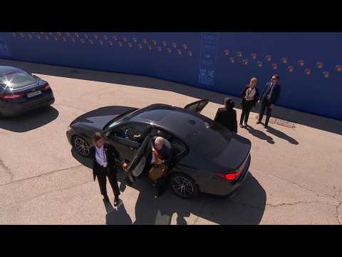 Sweden Prime Minister Andersson arrives at Madrid NATO summit