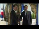 France's Macron meets with South Korea's President Yoon Suk-yeol