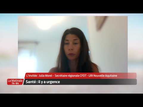 La Matinale | L'invitée | Julia Morel - Secrétaire régionale CFDT-URI Nouvelle -Aquitaine