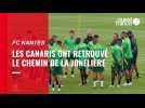 FC Nantes. Les Canaris ont repris l'entraînement