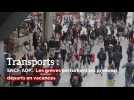 Transport: SNCF, ADP... Les grèves perturbent les premiers départs en vacances