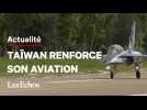 L'armée taïwanaise présente son nouvel avion d'entraînement