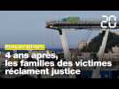 Pont de Gênes: Quatre ans après l'effondrement, des familles de victimes réclament justice avant le procès