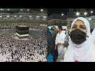 "It's like heaven": pilgrims rejoice on first day of largest hajj of Covid era