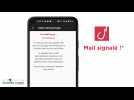 Signaler un mail suspect sur smartphone (Nouvelle version)
