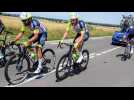 Arras: le cycliste Adrien Petit à l'honneur dans la vitrine de La Prairie pour le Tour de France