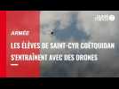 VIDÉO. Défense : les militaires de Saint-Cyr Coëtquidan s'entraînent avec des drones