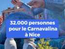 32.000 personnes pour la Carnavalina à Nice