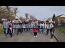 Manifestation contre un projet de foyer d'accueil de mineurs isolés à Maignelay-Montigny