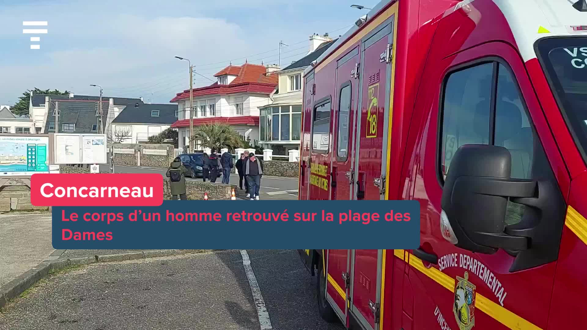 Le corps d'un homme retrouvé sur la plage des Dames, à Concarneau [Vidéo]