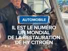 Il est le numéro un mondial, de la restauration de HY Citroën.