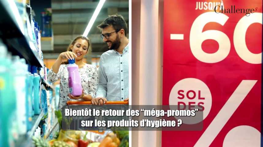 Bientôt le retour des “méga-promos” sur les produits d'hygiène ?