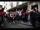 VIDÉO. PSG-Brest : des supporters du Stade Brestois se chauffent dans les rues de Paris