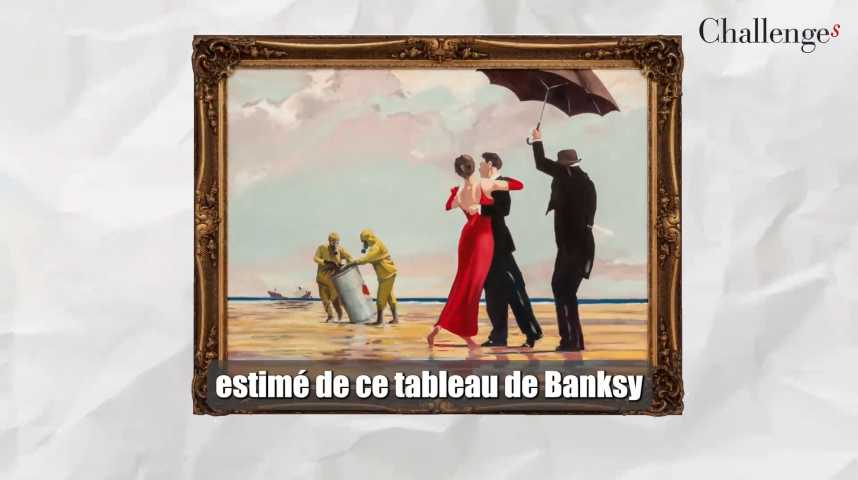 Un tableau de Banksy bientôt mis aux enchères à Londres