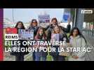 Elles ont traversé la région pour approcher Marine de la Star Academy, en visite à Reims