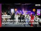 Marine et les finalistes de la Star Academy à Reims pour un concert Champagne FM