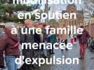 Une mobilisation en soutien à une famille menacée d'expulsion à Amiens