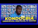 OM : GREENWOOD, ARBITRAGE, FC NANTES... La CONF de GEOFFREY KONDOGBIA !