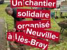 Un chantier solidaire à La Neuville-lès-Bray