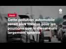 VIDEO. Cette pollution automobile serait plus toxique pour les poumons que le diesel mais largement ignorée