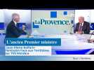 L'ancien Premier ministre Jean-Pierre Raffarin dans l'émission Face aux Territoires sur TV5 Monde