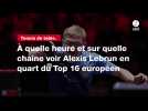 VIDÉO. Tennis de table. À quelle heure et sur quelle chaîne voir Alexis Lebrun en quart du Top 16 européen