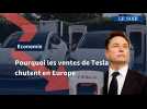 Elon Musk voit les ventes de Tesla chuter en Europe