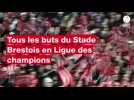 VIDÉO. Tous les buts du Stade Brestois en Ligue des champions