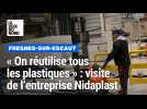 Visite de l'entreprise Nidaplast, à Fresnes-sur-Escaut