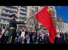 Carnaval de Chalon : la musique militaire chinoise ouvre le défilé