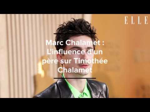 VIDEO : Timothe Chalamet : qui est son pre franais, Marc Chalamet ?