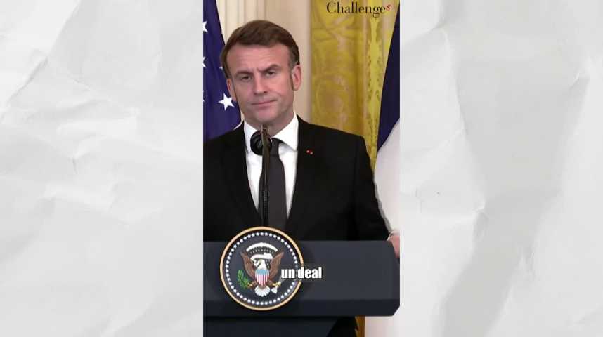 Ukraine : face à Trump, Macron plaide un «deal rapide mais pas un accord fragile»