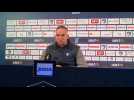 Conférence de presse Didier Digard après HAC - Nice