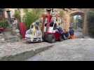 VIDEO. Dans le village de Castelnou, 