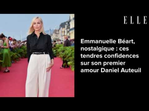 VIDEO : Emmanuelle Bart, nostalgique : ces tendres confidences sur son premier amour Daniel Auteuil