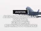 L'A380 MSN1 reprend du service avec son carburant durable