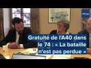 Grand Genève : sur la gratuité de l'A40, « la bataille n'est pas perdue » pour les élus