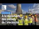 Opération séduction des métiers de l'industrie à la centrale EDF de Bouchain