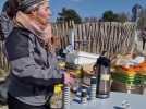 Ramassage de déchets dans la Réserve naturelle de la baie de Somme ce samedi 15 mars 2025.