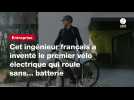 VIDÉO. Cet ingénieur français a inventé le premier vélo électrique qui roule sans... batterie