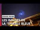 L'étonnante « spirale bleue » aperçue dans le ciel de Reims en vidéo