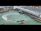 VIDÉO. Un bateau fou dans le port des Sables-d'Olonne