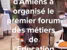 Le premier forum des métiers de l'Education nationale qui se tenait ce mardi 25 mars 2025 à Amiens avait de quoi rompre avec bon nombre de préjugés.