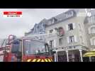 VIDÉO. Intervention en cours des sapeurs-pompiers de Paimpol sur le port