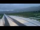 Un orage de grêle impressionnant en Haute-Vallée de l'Aude