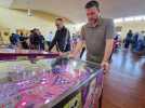 Près de Vernon, le flipper fait salon