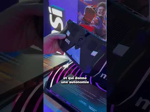 La Switch a enfin une rivale... la MSI claw A8 !  #msiclaw  #msi  #console  #switch2  #shorts