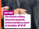 Exclu Public : PierreGarnier et Helena, plus proches que jamais, arrivent ensemble au concert de Tate McRae